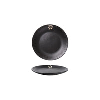 Antique Innovative Ceramic Black Flat Plate