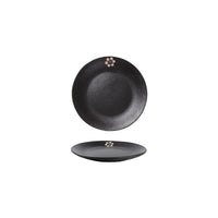 Antique Innovative Ceramic Black Flat Plate
