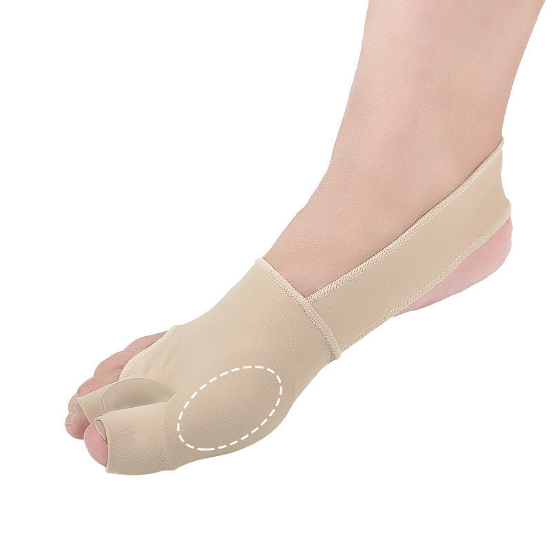 Double toe foot cover thumb valgus corrector