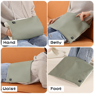 Portable Graphene Handwarmers Pouch Comfortable Electric Hand Warmer Heater Pad Adjustable 3 Temperature Setting Portable  Heating Hand Warmer Pouch Heated Hand Mitts
