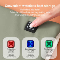 Portable Graphene Handwarmers Pouch Comfortable Electric Hand Warmer Heater Pad Adjustable 3 Temperature Setting Portable  Heating Hand Warmer Pouch Heated Hand Mitts
