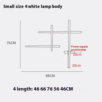 Simple Modern Living Room Bedroom Creative Wall Lamp