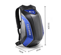 Reflective Bag Knight Hard Shell Waterproof Storage Helmet Backpack